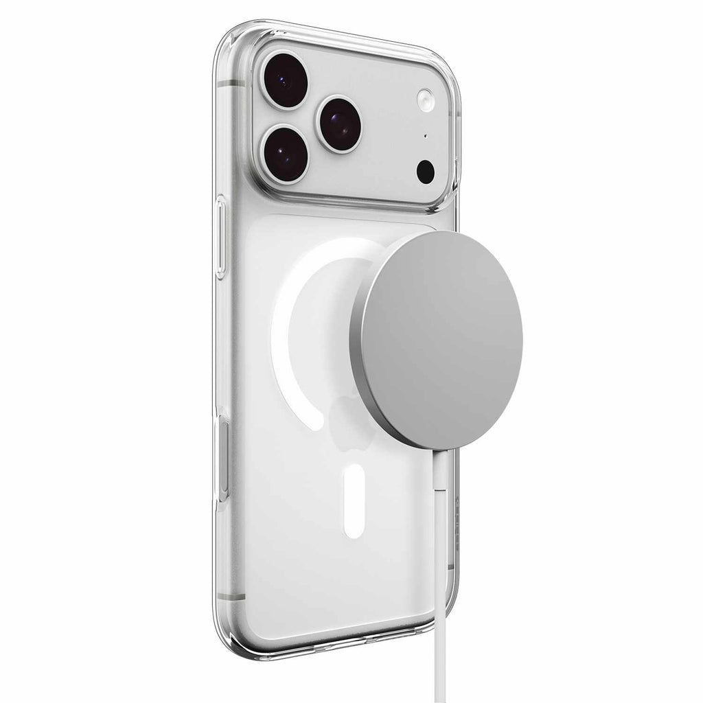 Spigen Crystal Flex Magfit Case Clear White for iPhone 18 Pro Max/17 Pro Max