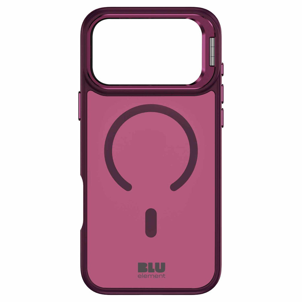 Blu Element Chromatic Kick MagSafe Case Burgundy for iPhone 18 Pro/17 Pro