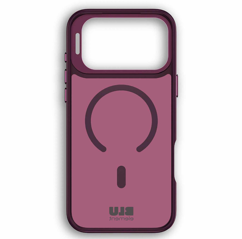 Blu Element Chromatic Kick MagSafe Case Burgundy for iPhone 18 Pro Max/17 Pro Max