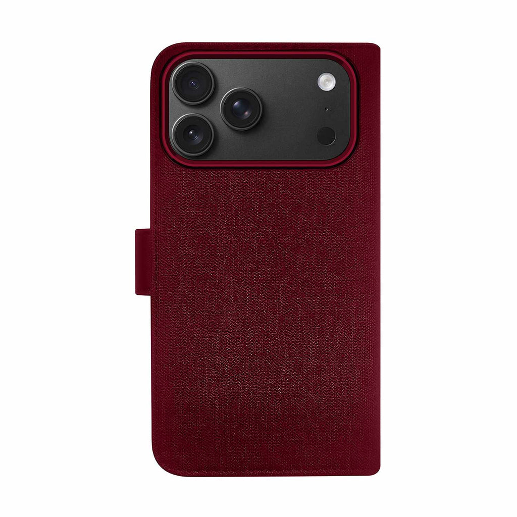 Blu Element Folio 2-in-1 Case Burgundy for iPhone 18 Pro/17 Pro