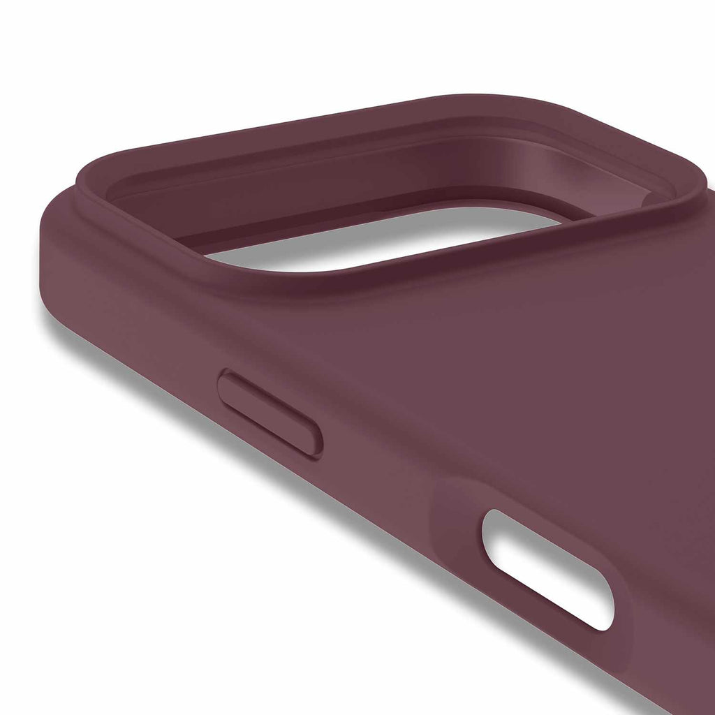 Blu Element Silicone MagSafe Case Burgundy for iPhone 18 Pro/17 Pro