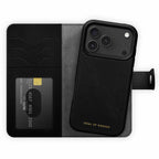 Ideal of Sweden Magnet Wallet MagSafe Case Black for iPhone 18 Pro/17 Pro