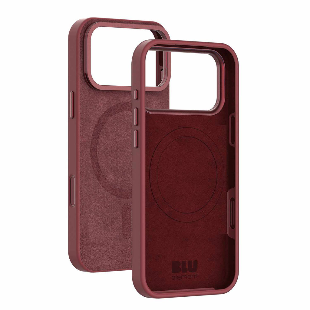 Blu Element Urban Edge Kick MagSafe Case Burgundy for iPhone 18 Pro/17 Pro
