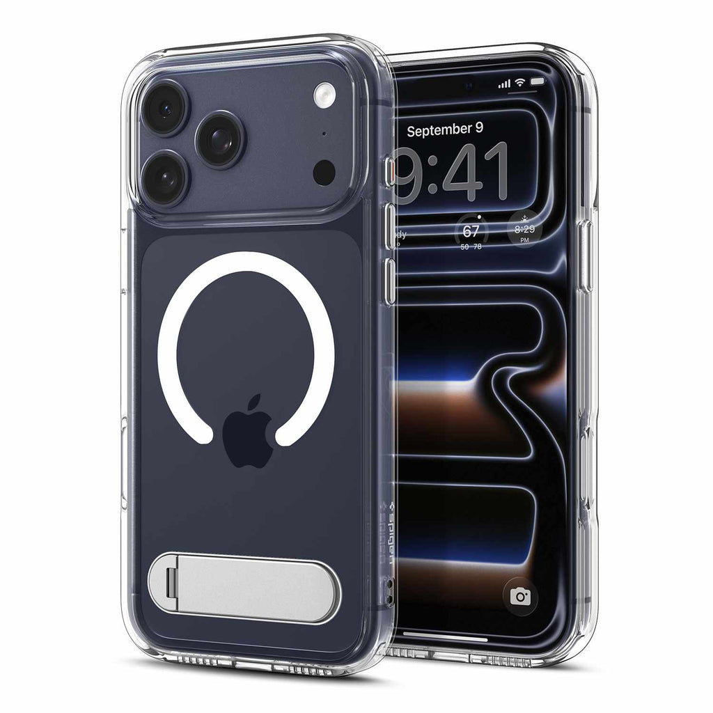 Spigen Slim Armor Essential S MagFit Case Crystal Clear for iPhone 18 Pro/17 Pro