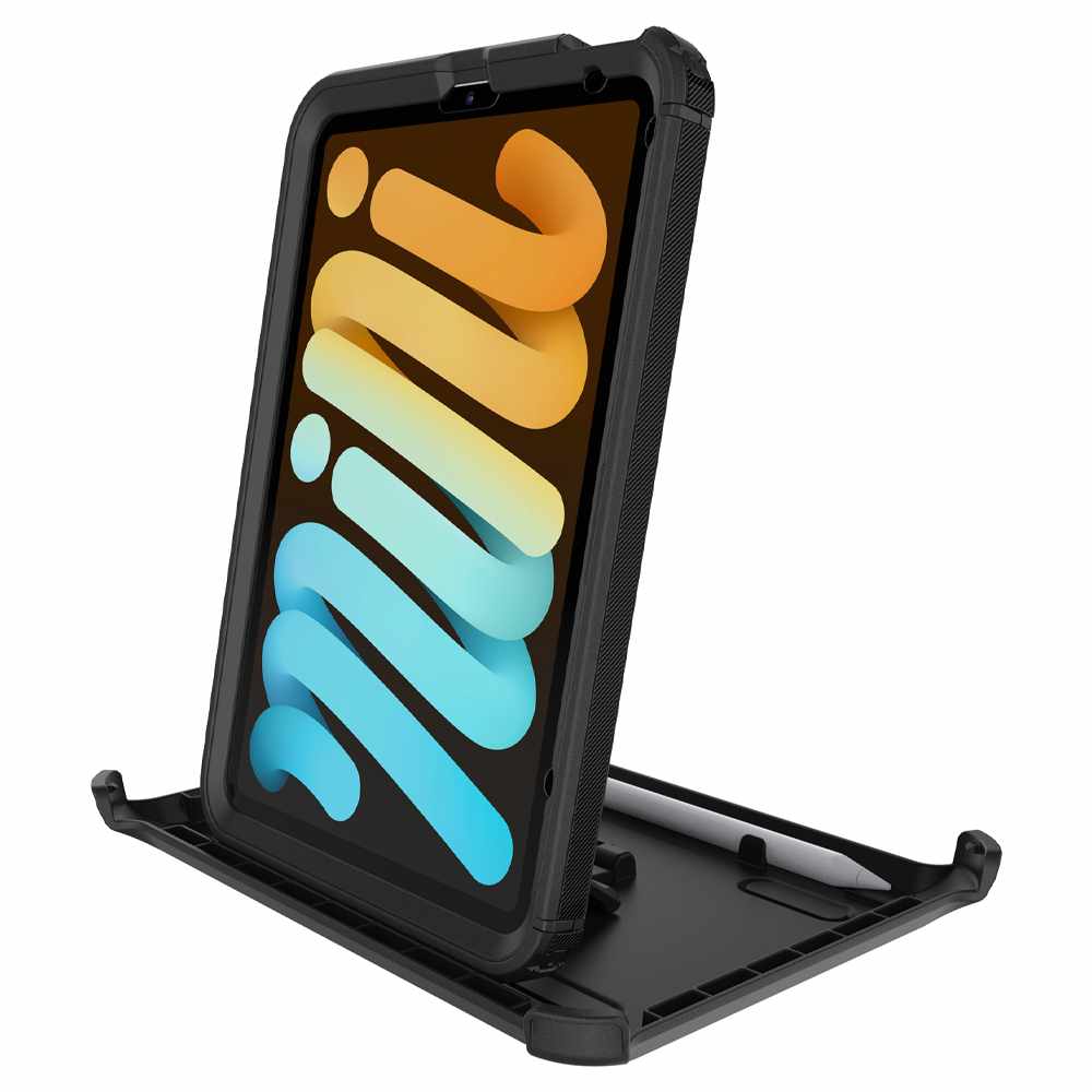 OtterBox Defender Pro Pack Case Black for iPad Mini 7/iPad Mini 6 in Bulk Packaging
