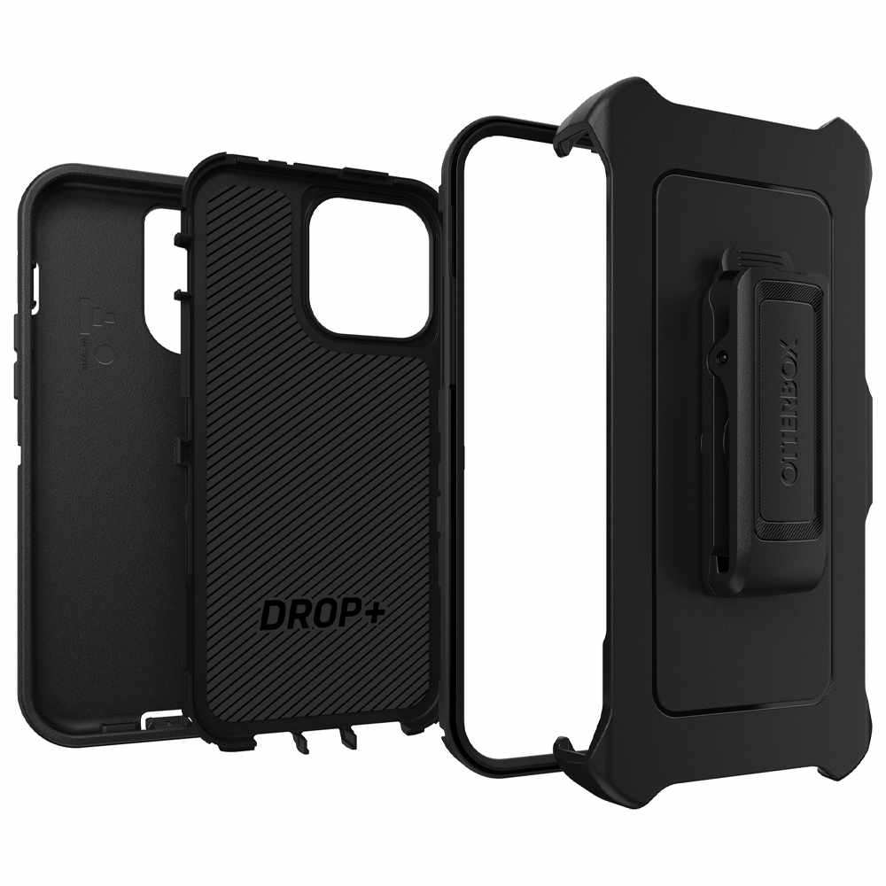 OtterBox Defender Protective Case Black for iPhone 14 Pro Max - GekkoTech
