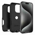 OtterBox Commuter Protective Case Black for iPhone 15 Pro - GekkoTech