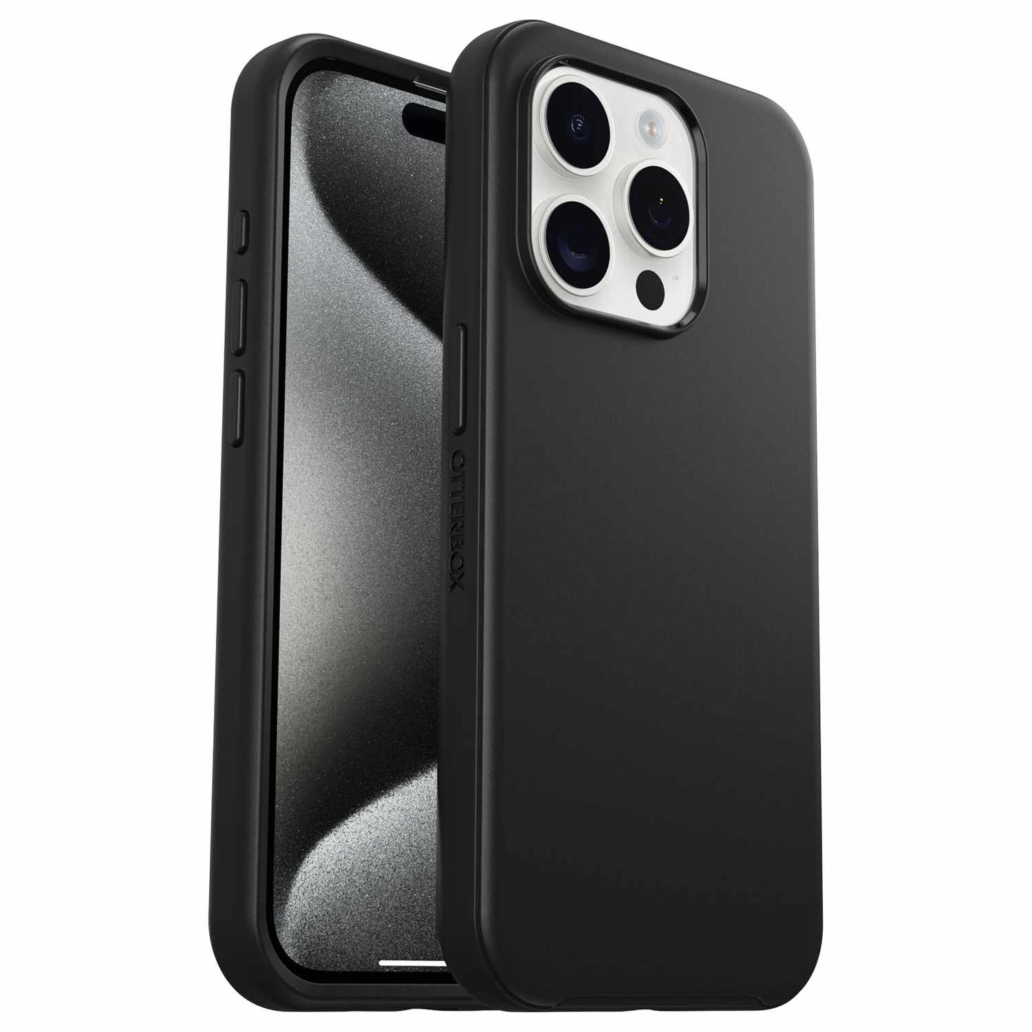 OtterBox Symmetry MagSafe Protective Case Black for iPhone 15 Pro - GekkoTech