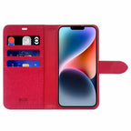 Blu Element Folio 2-in-1 Case Dark Red for iPhone 16e/15/14/13 - GekkoTech