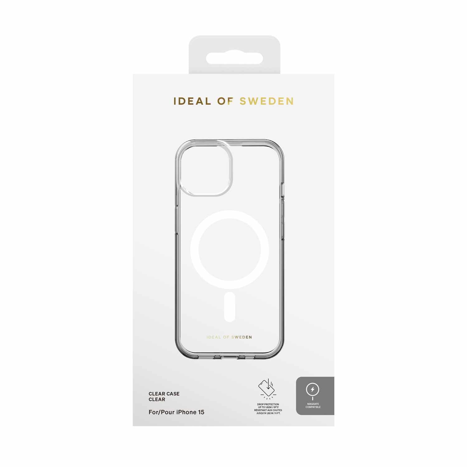Ideal of Sweden Clear Case Magsafe for iPhone iPhone 16e/15/14/13