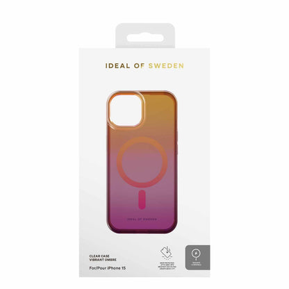 Ideal of Sweden Clear Case MagSafe Vibrant Ombre for iPhone 16e/15/14/13