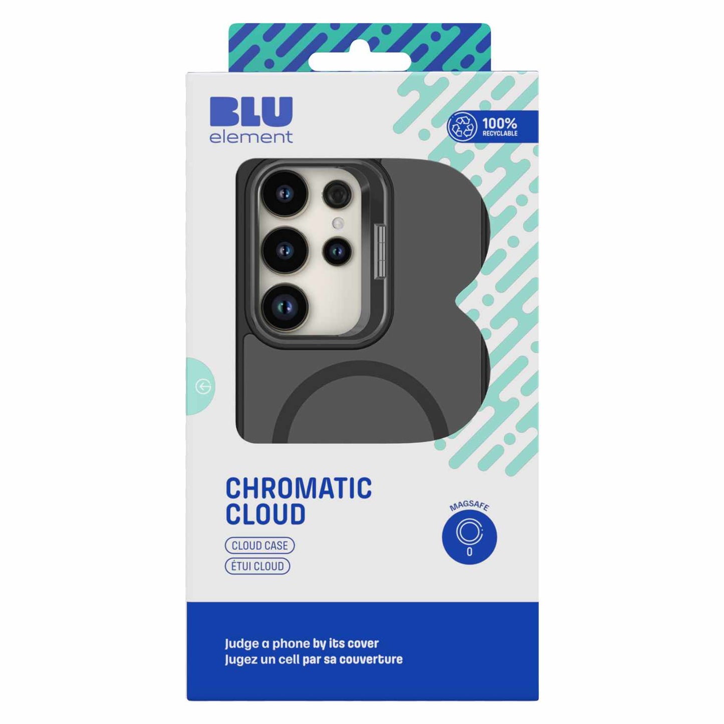 Blu Element Chromatic Kick w/Magnets Case Navy for Samsung Galaxy S25/Galaxy S24