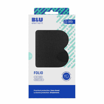 Blu Element Folio 2 in 1 Case  Black for Google Pixel 9 Pro XL