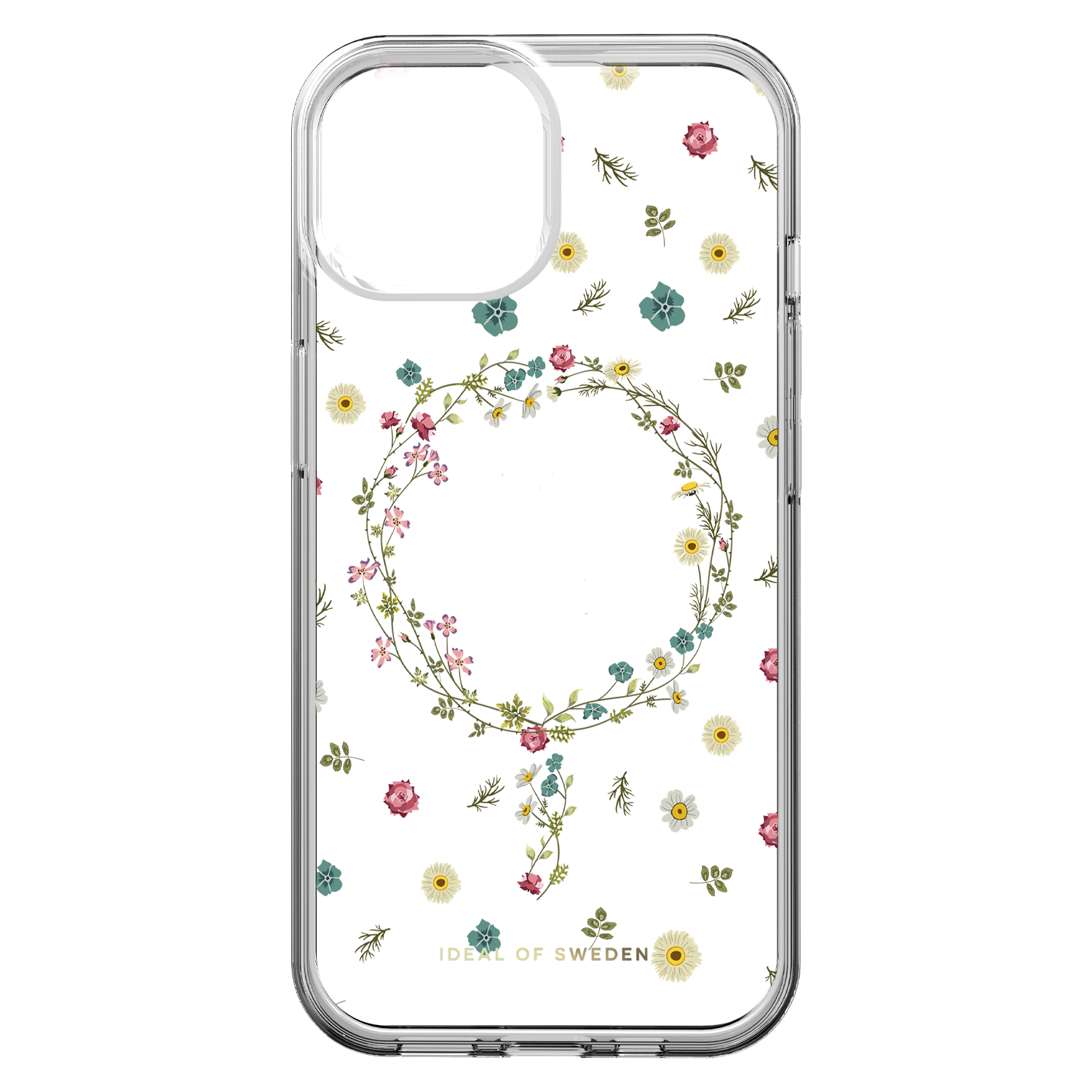 Ideal of Sweden Clear MagSafe Mid Case Petite Floral for iPhone 16e/15/14/13