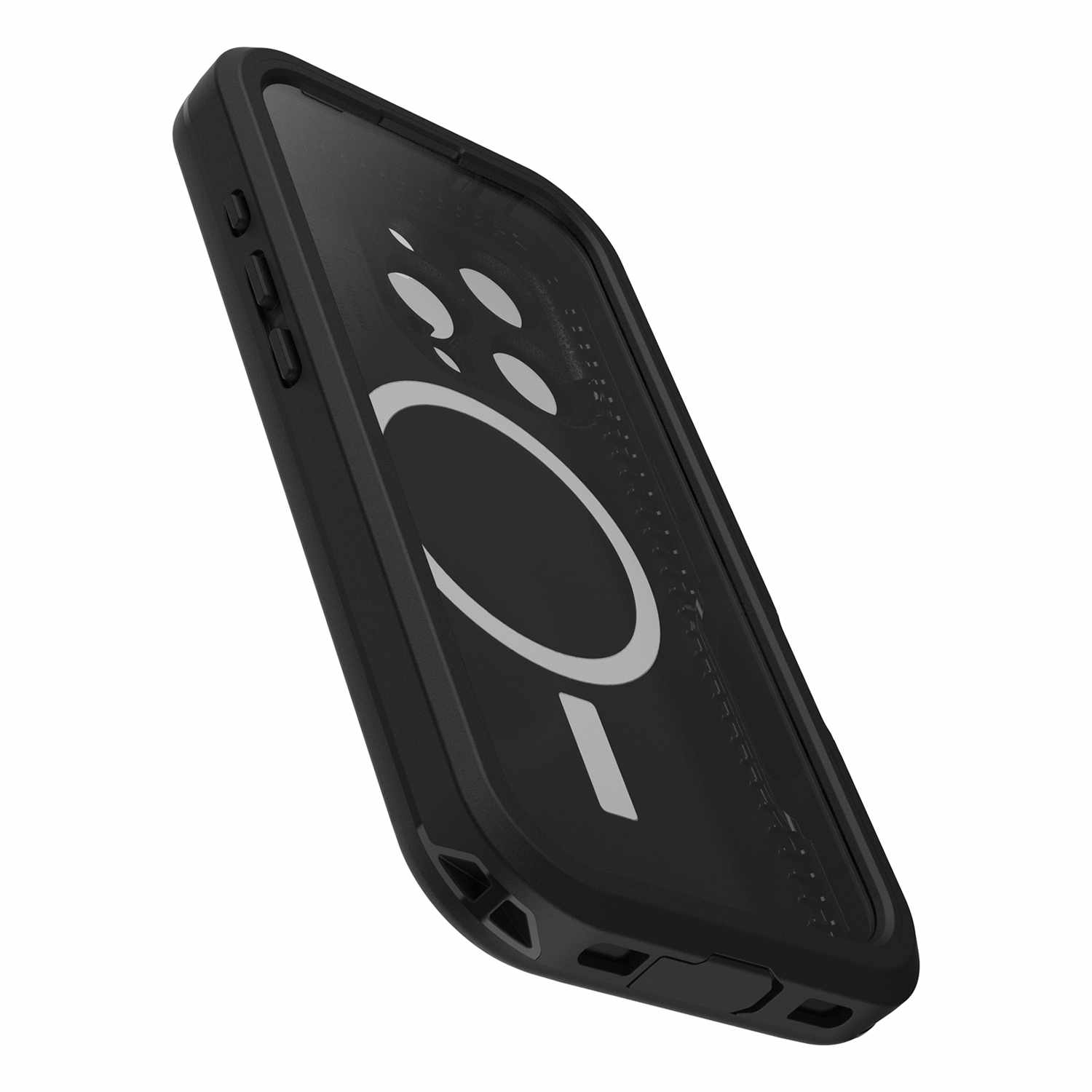 OtterBox Fre MagSafe Waterproof Case Black for iPhone 16 Pro - GekkoTech