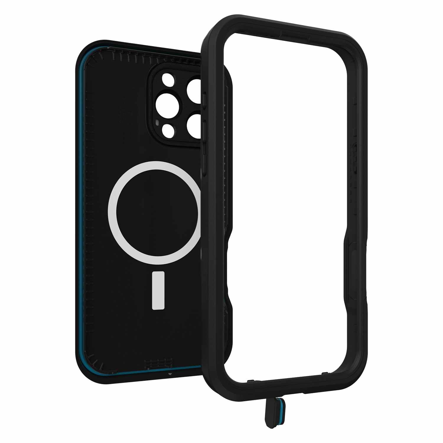 OtterBox Fre MagSafe Waterproof Case Black for iPhone 16 Pro Max - GekkoTech