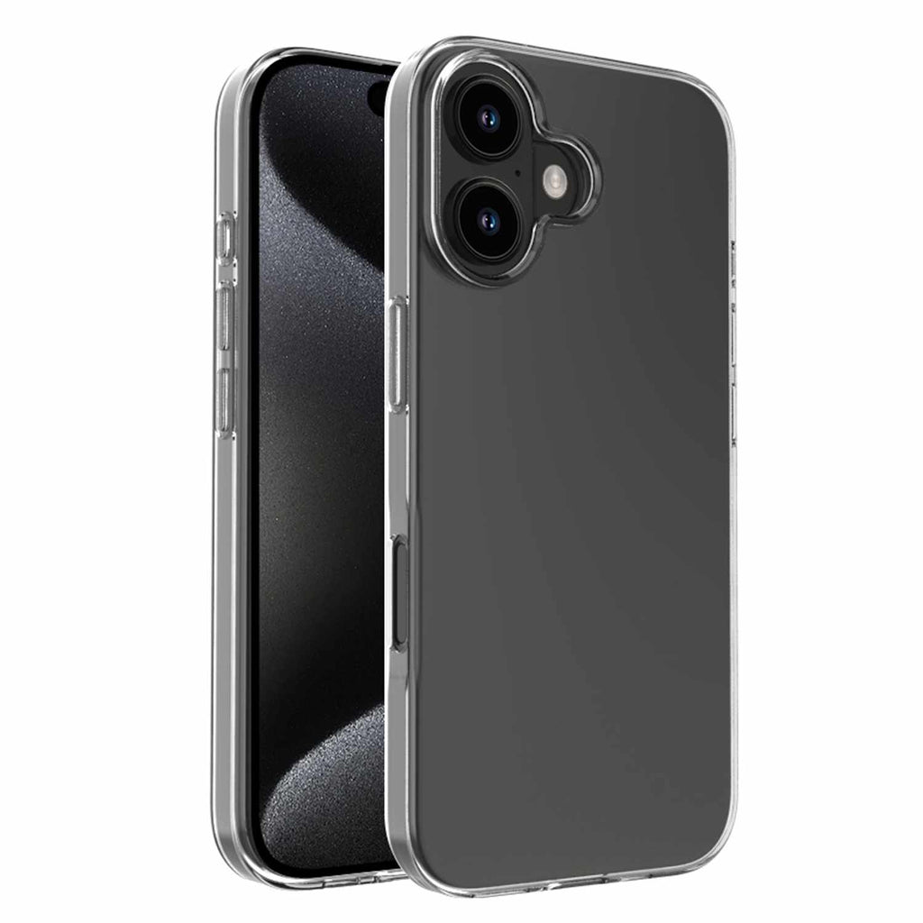Blu Element Gel Skin Case Clear for iPhone 16 - GekkoTech