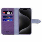 Blu Element Folio 2-in-1 Case Deep Purple for iPhone 16 - GekkoTech
