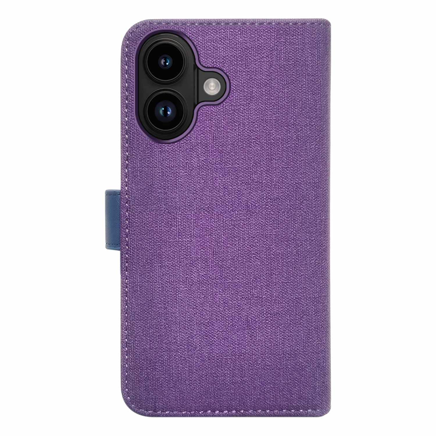 Blu Element Folio 2-in-1 Case Deep Purple for iPhone 16 - GekkoTech