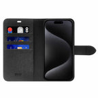 Blu Element Folio 2-in-1 MagSafe Case Black for iPhone 16 - GekkoTech