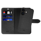 Blu Element Folio 2-in-1 MagSafe Case Black for iPhone 16 - GekkoTech