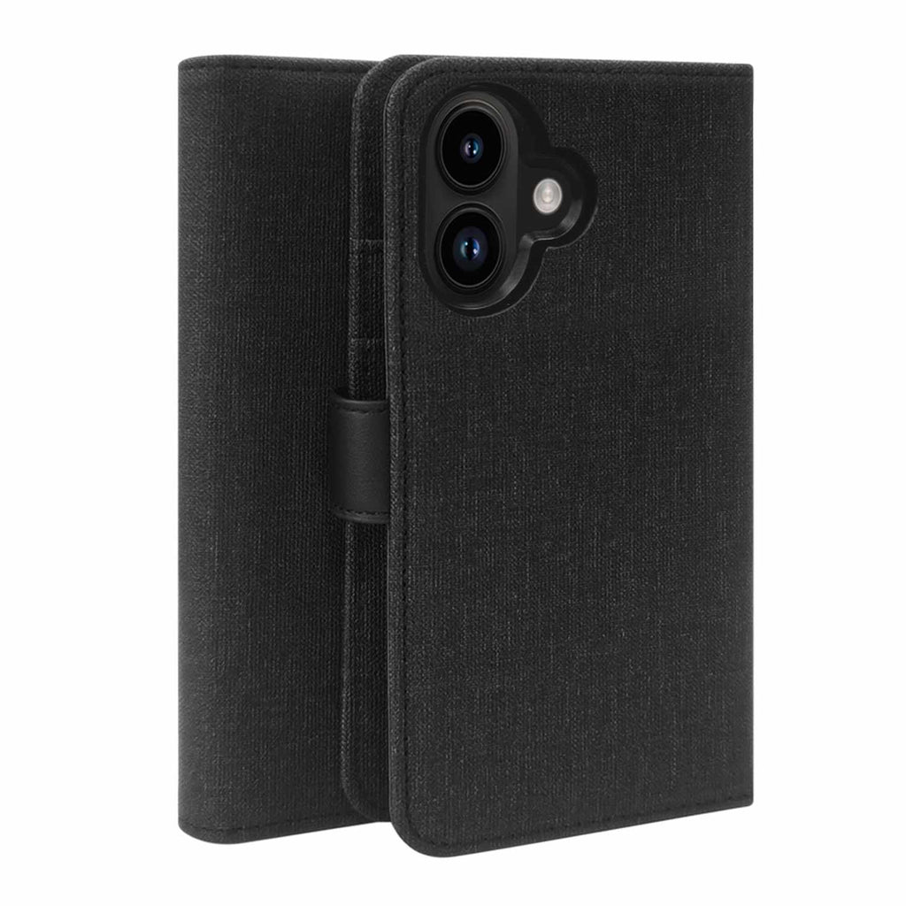 Blu Element Folio 2-in-1 MagSafe Case Black for iPhone 16