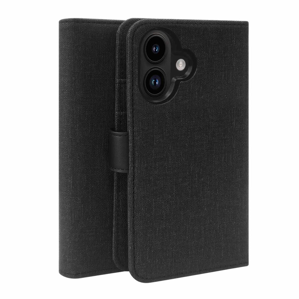 Blu Element Folio 2-in-1 MagSafe Case Black for iPhone 16 - GekkoTech