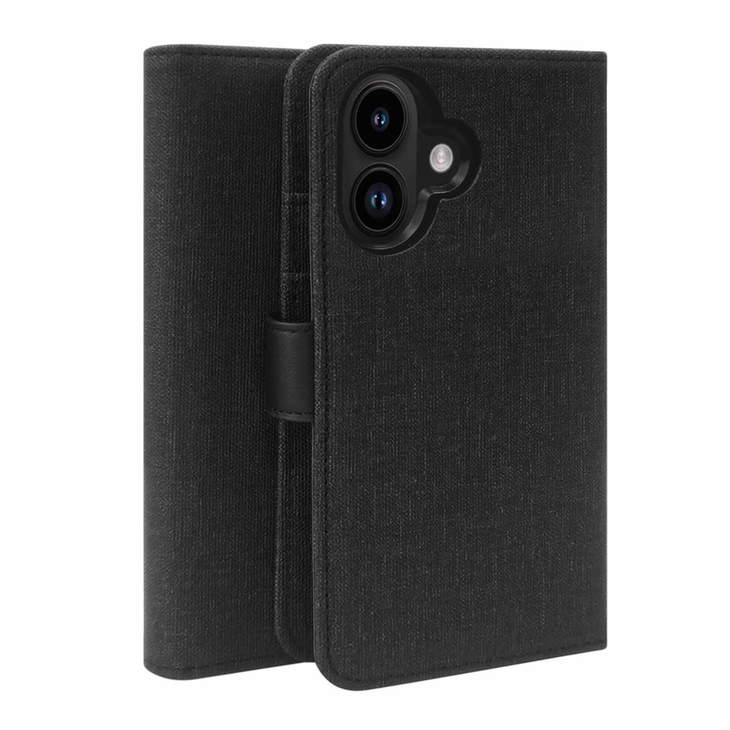 Blu Element Folio 2-in-1 MagSafe Case Black for iPhone 16 - GekkoTech