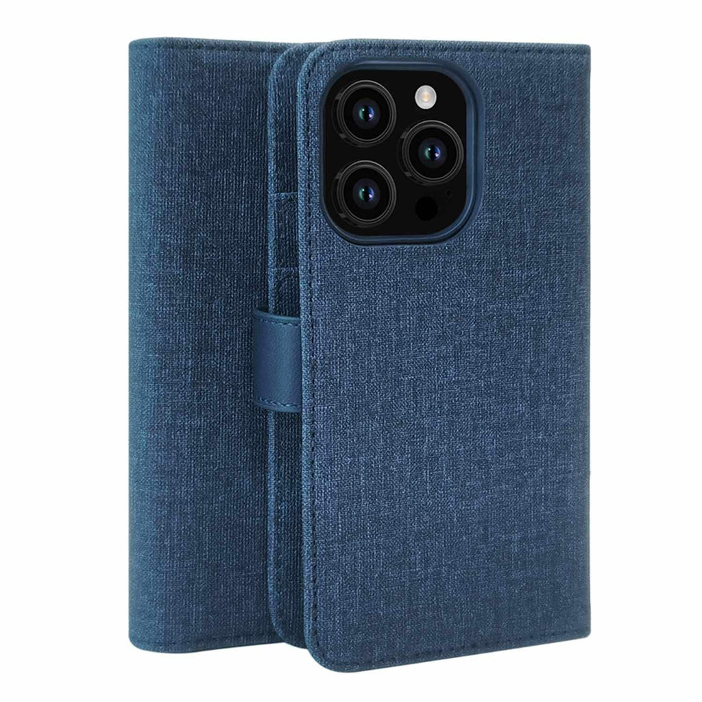 Blu Element Folio 2-in-1 MagSafe Case Lazuli Blue for iPhone 16 Pro Max - GekkoTech