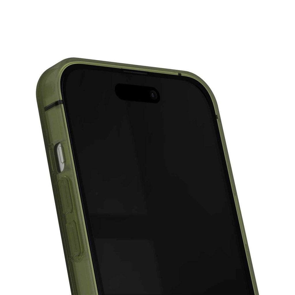 Ideal of Sweden Clear MagSafe Entry Case Khaki for iPhone 16e/15/14/13 - GekkoTech