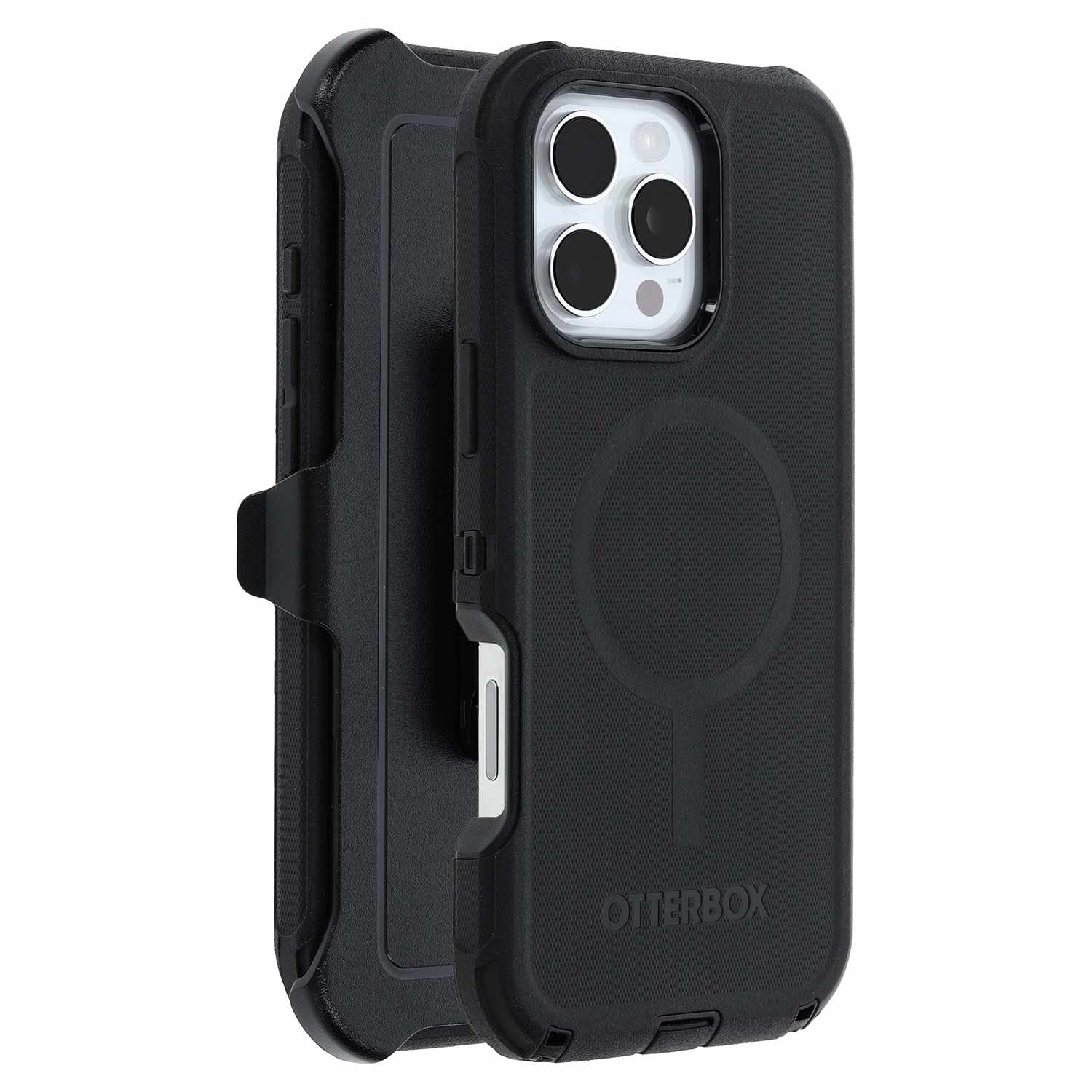 OtterBox Defender Pro MagSafe with Holster Black for iPhone 16 Pro Max in Bulk Packaging - GekkoTech