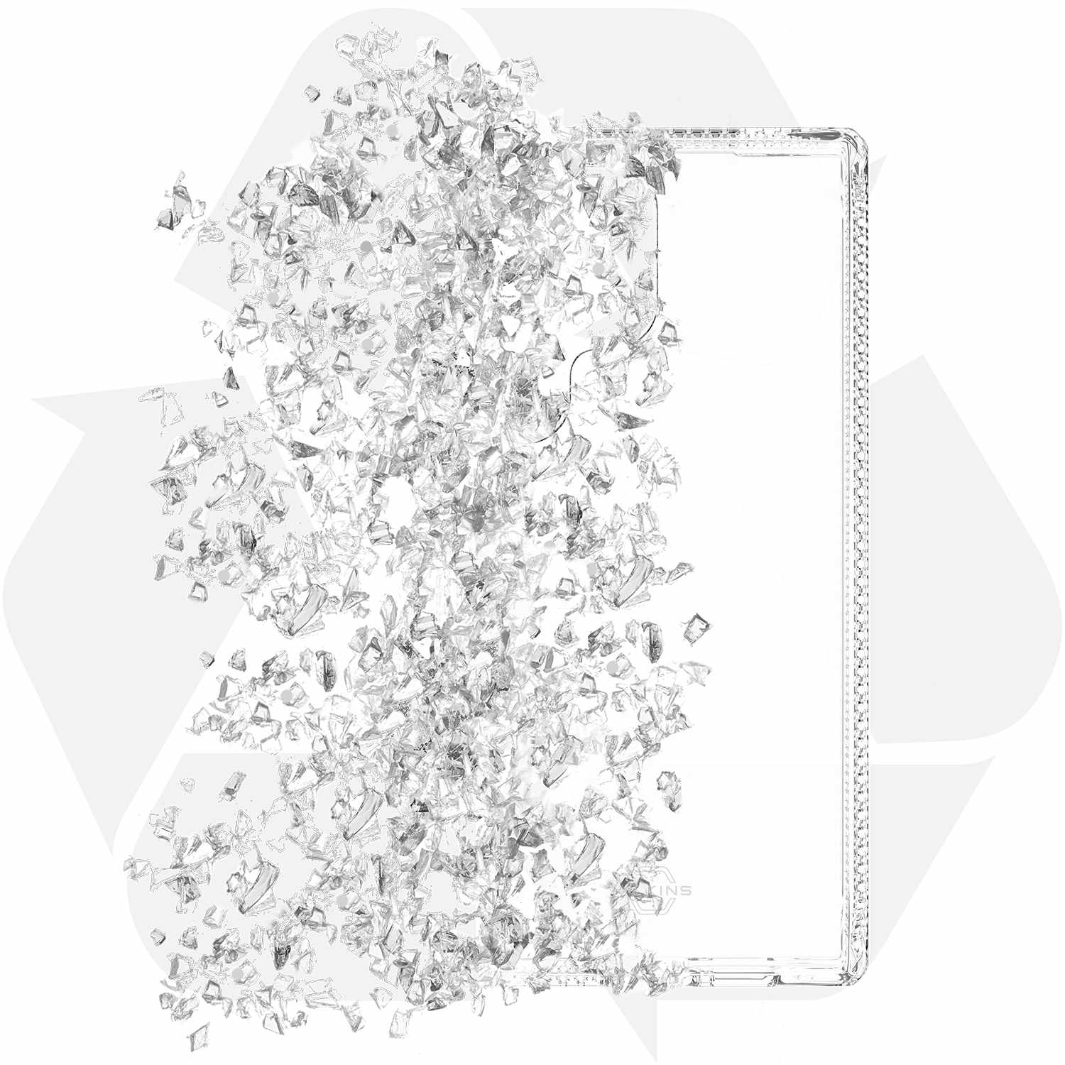 ITSKINS Spectrum_R Clear Case for Samsung Galaxy S25 Ultra