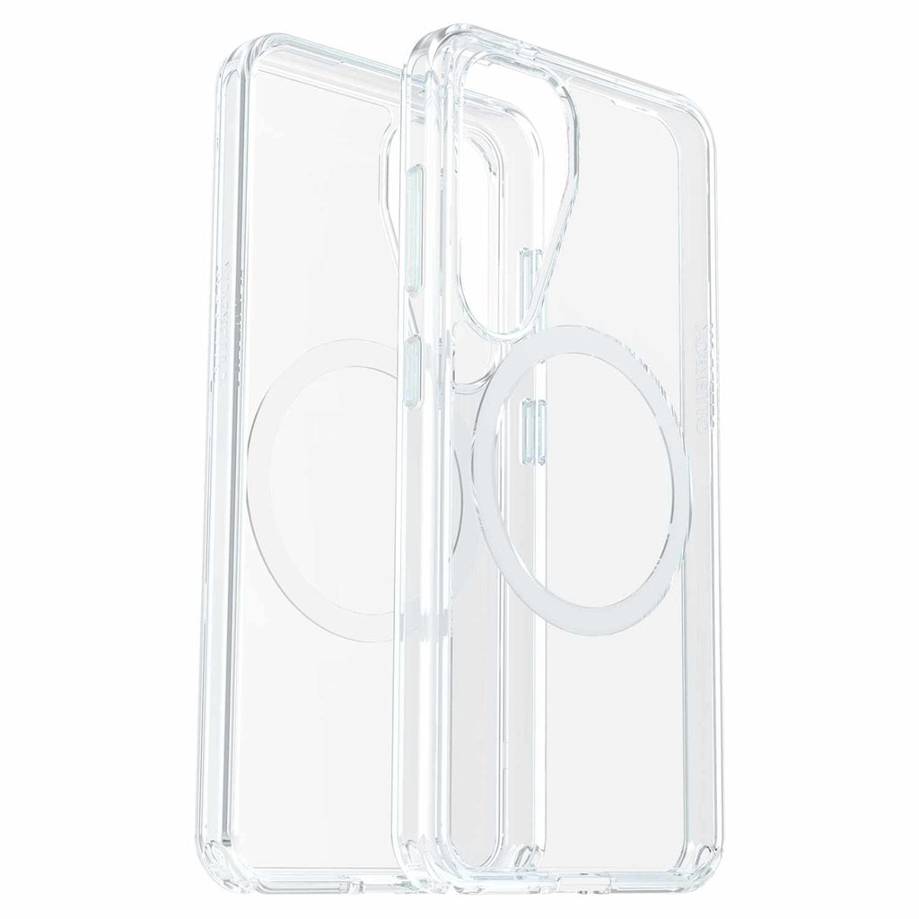 OtterBox Symmetry Clear Case w/Magnets Clear with Blue Tint for Samsung Galaxy S25