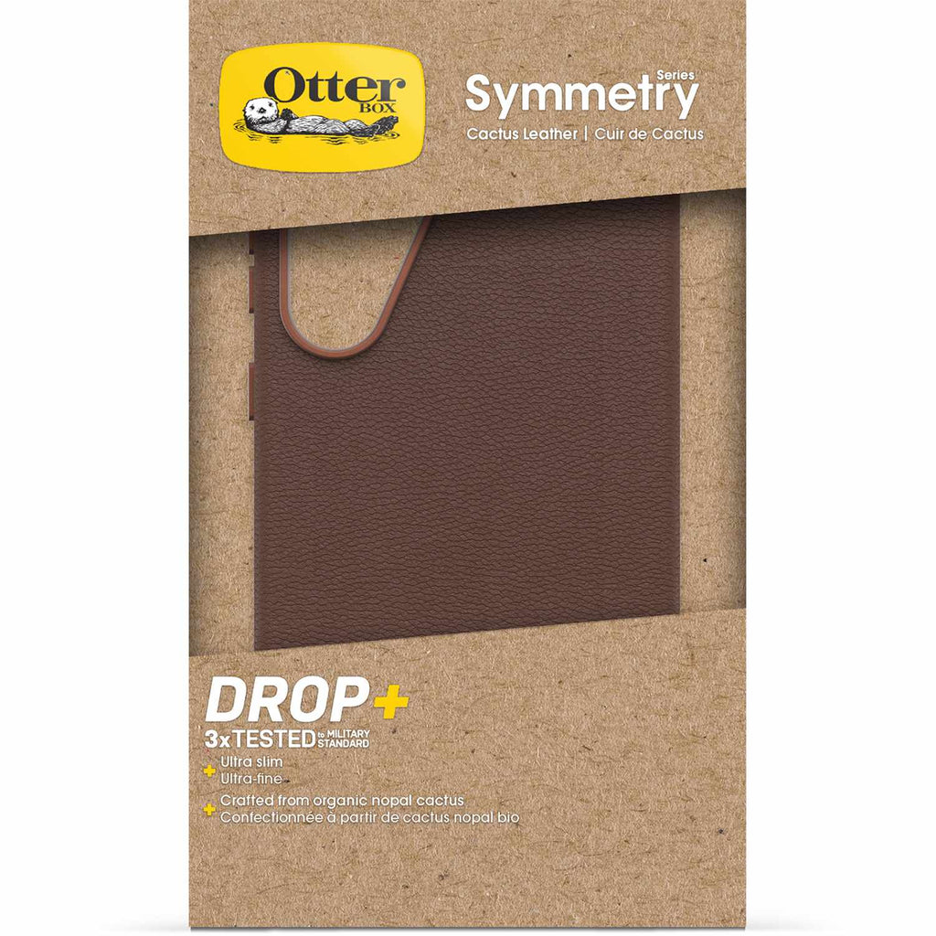 OtterBox Symmetry Cactus Leather Case Rich Adobe for Samsung Galaxy S25+