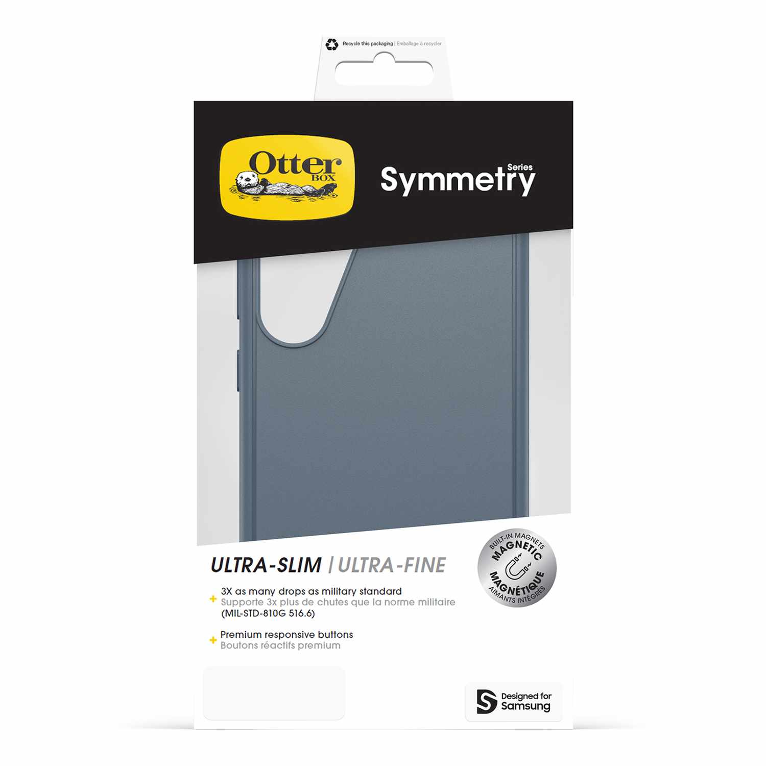 OtterBox Symmetry Case w/Magnets Bluetiful for Samsung Galaxy S25+