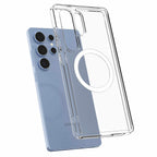 Spigen Crystal Hybrid Magfit Case White for Samsung Galaxy S25 Ultra