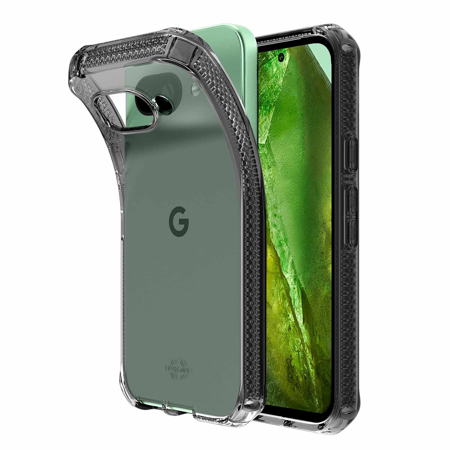 ITSKINS Spectrum_R Case Clear Smoke for Google Pixel 9a