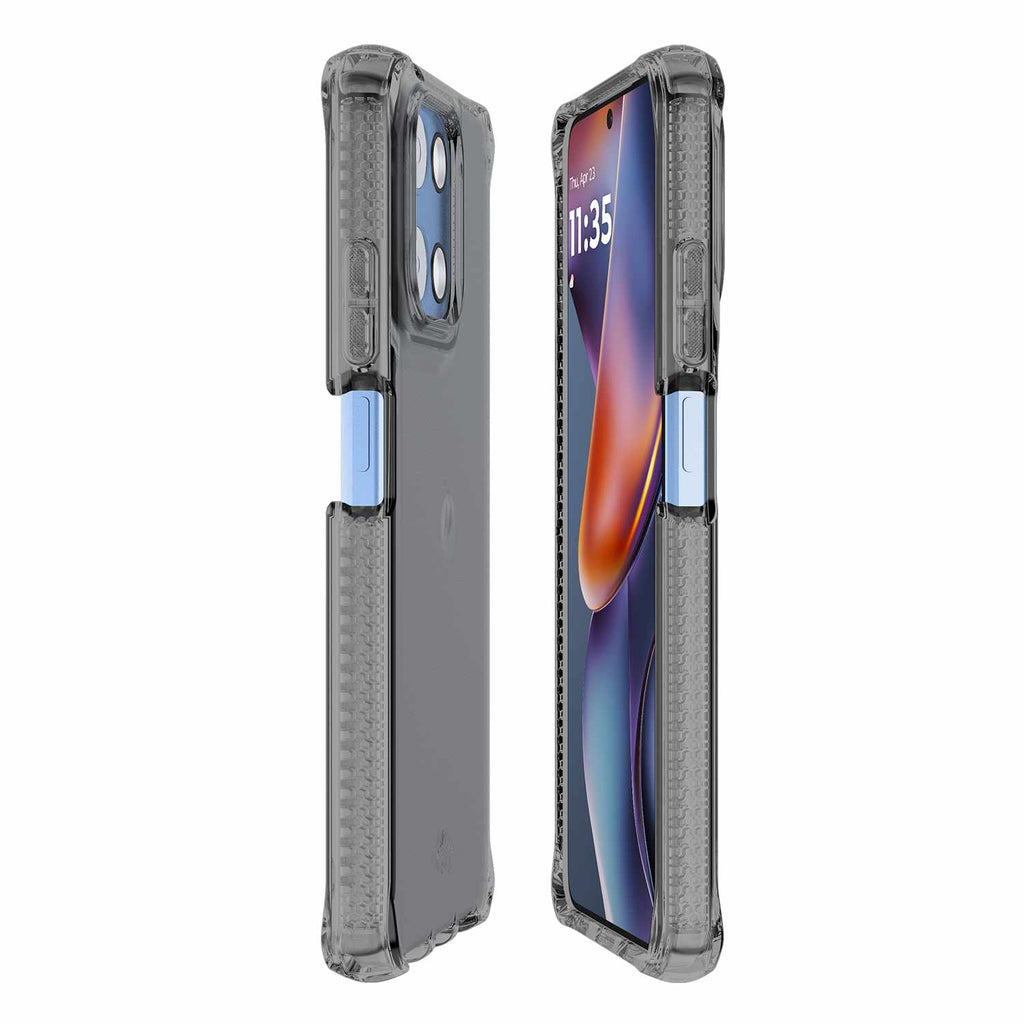 ITSKINS Spectrum_R Case Clear Smoke for Moto G 5G 2025