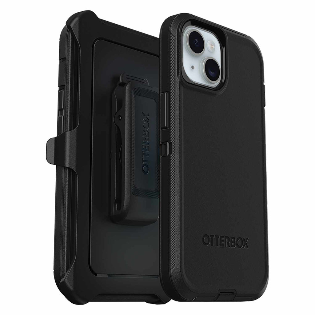 OtterBox Defender Pro MagSafe with Holster Black for iPhone 16e/15/14/13 in Bulk Packaging - GekkoTech