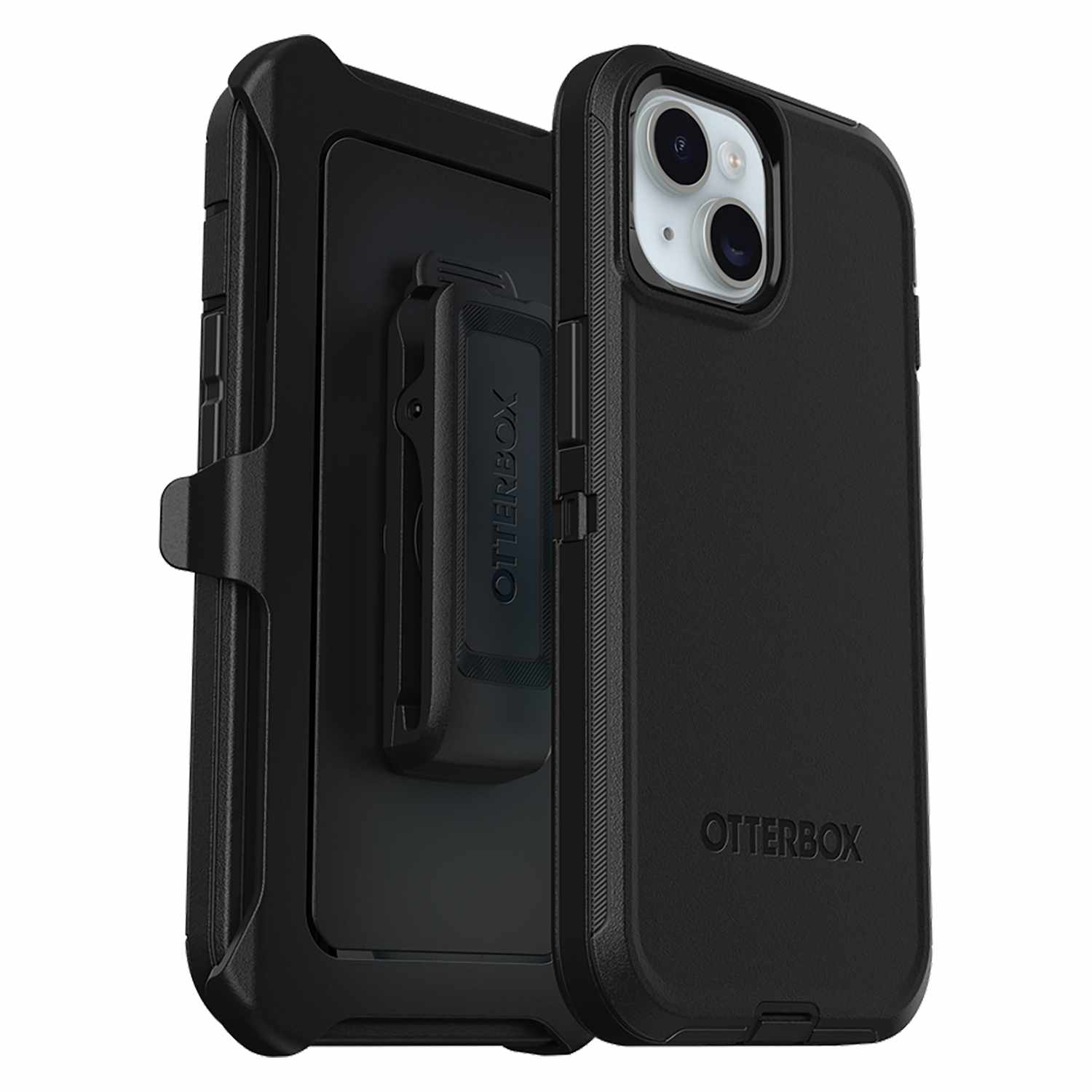 OtterBox Defender Pro MagSafe with Holster Black for iPhone 16e/15/14/13 in Bulk Packaging - GekkoTech