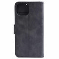 Blu Element Vegan Leather Folio Wallet Case Black for iPhone 16 Black
