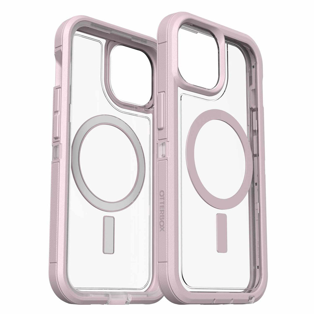 OtterBox Defender Pro XT Clear MagSafe Case Mountain Frost for iPhone 16e/15/14/13 - GekkoTech