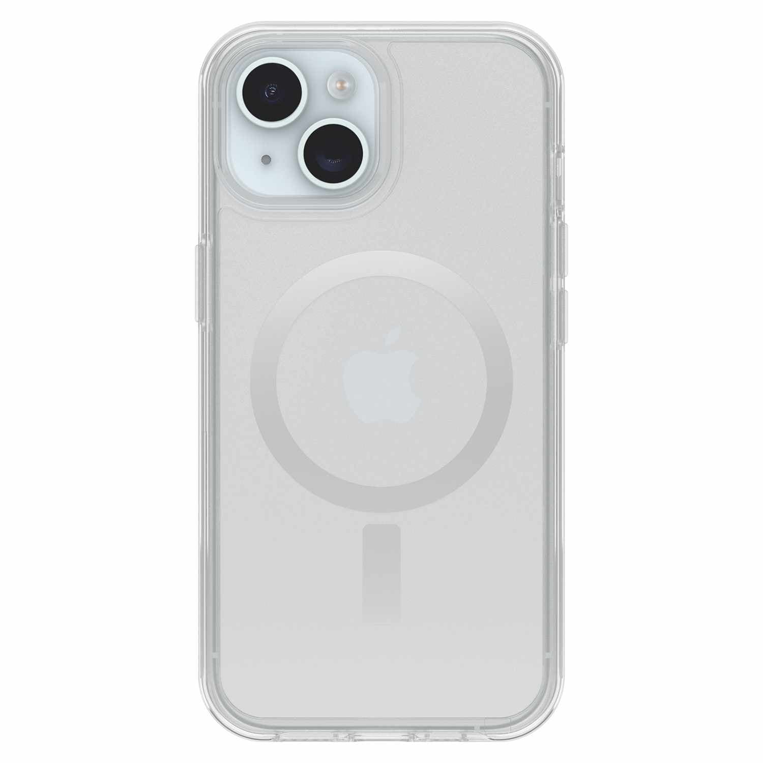 OtterBox Symmetry Clear MagSafe Case Clear with Blue Tint for iPhone 16e/15/14/13 in Bulk Packaging - GekkoTech
