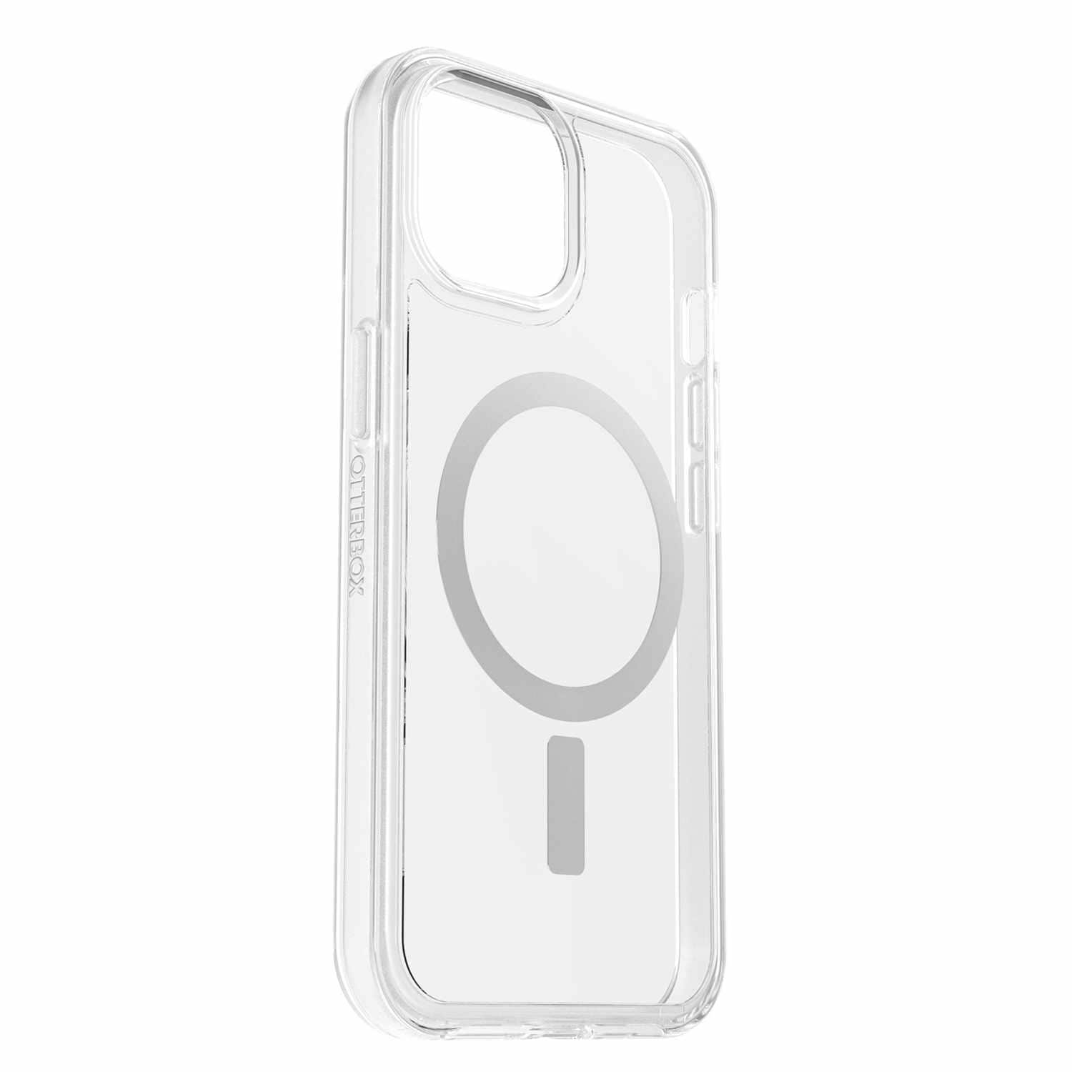 OtterBox Symmetry Clear MagSafe Case Clear with Blue Tint for iPhone 16e/15/14/13 in Bulk Packaging - GekkoTech