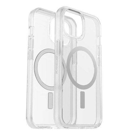 OtterBox Symmetry Clear MagSafe Case Clear with Blue Tint for iPhone 16e/15/14/13 in Bulk Packaging - GekkoTech