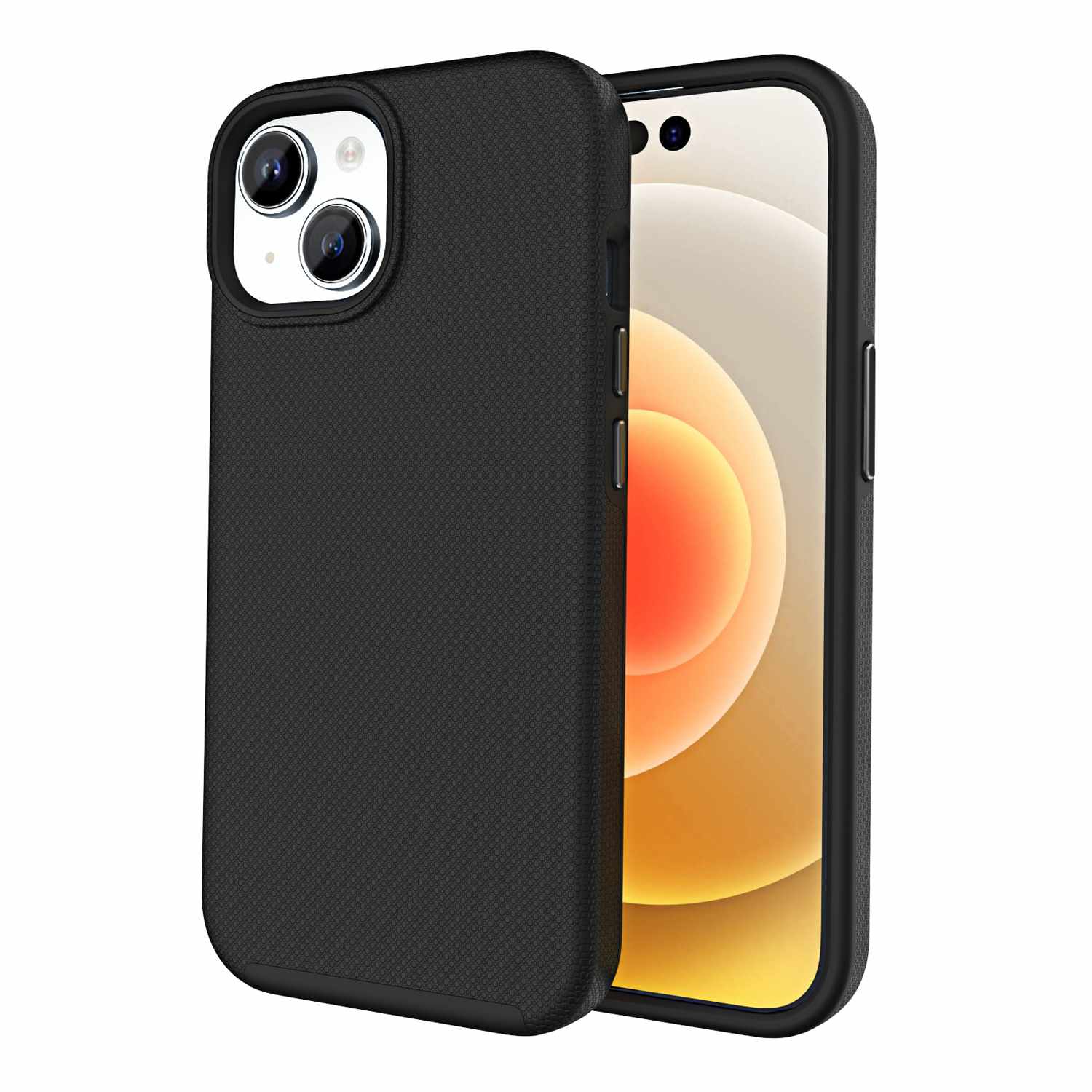 Blu Element Armour Rugged Case Black for iPhone 17e/16e/15/14/13in Bulk Packaging