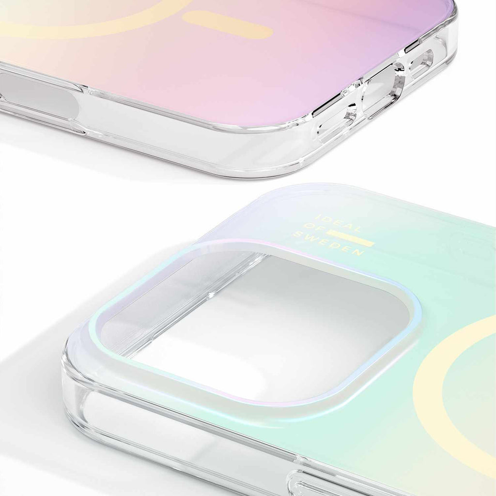 Ideal of Sweden Clear Case Mid MagSafe Shimmer for iPhone 17e/16e/15/14/13