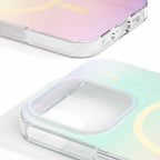 Ideal of Sweden Clear Case Mid MagSafe Shimmer for iPhone 17e/16e/15/14/13
