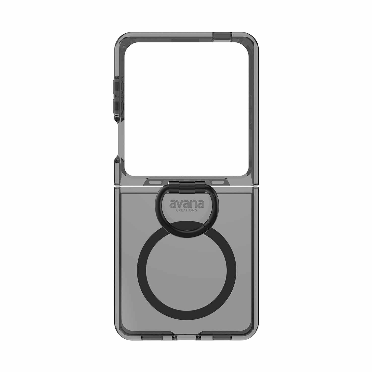 Avana Ice Case w/MagSafe and Ring Ash for Samsung Galaxy Z Flip7 - GekkoTech