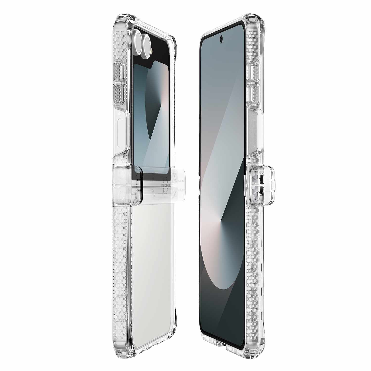 ITSKINS Hybrid_R Case Hinge Clear for Samsung Galaxy Z Flip7
